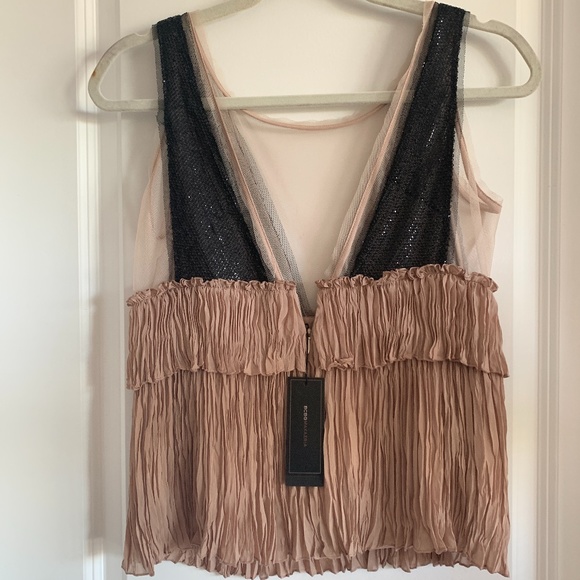 NWT💥HP🎉 BCBGMaxAzria Flirty Party Tank Top (XS) - Picture 6 of 8